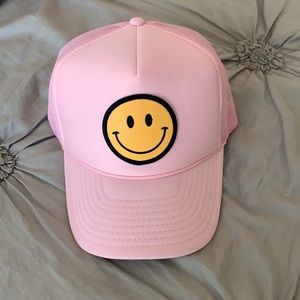 Smiley Face Trucker Hat